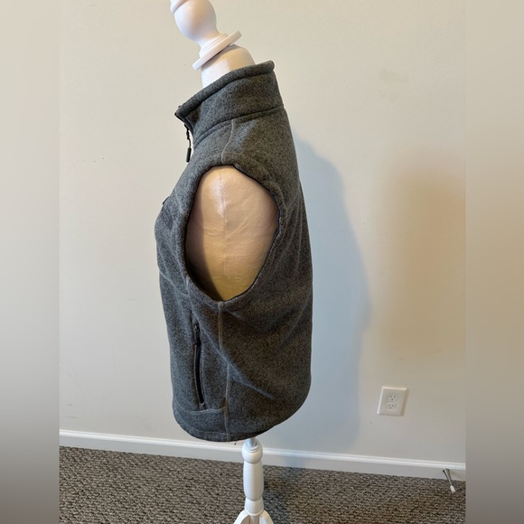 The North Face Gray Fleece Jacket Men’s Size Medium - Picture 3 of 7